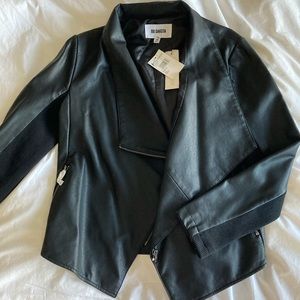NWT Faux Leather BB Dakota Jacket